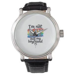 Reloj De Pulsera Camiseta de grabado vintage de orgullo de novio di