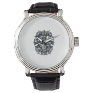 Reloj De Pulsera Camiseta de mecánico del día del padre Dad diverti