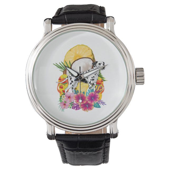 Reloj De Pulsera Camiseta divertida de verano de Dalmacia (Anverso)
