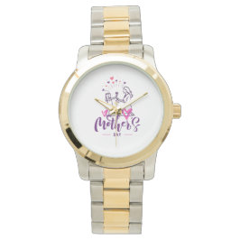 Reloj De Pulsera Camiseta Feliz día de la Madre Regalo 