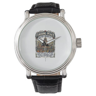 Reloj De Pulsera Camiseta gráfica de comida hecha a mano Jesus Farm