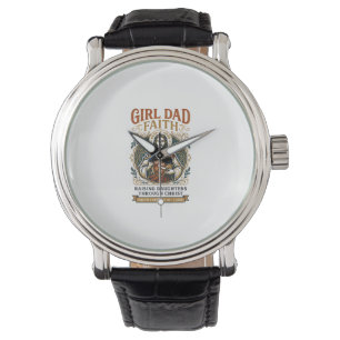 Reloj De Pulsera Camiseta Gráfica de Identidades Micro Paternidad d