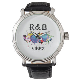 Reloj De Pulsera Camiseta gráfica de R&B Vibez | Estética musical c