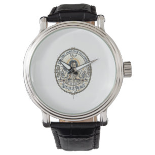 Reloj De Pulsera Camiseta gráfica estética de Jesús Lo Fi Study Bea