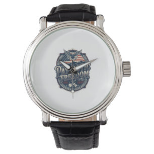 Reloj De Pulsera Camiseta gráfica vectorial de la herencia patrióti