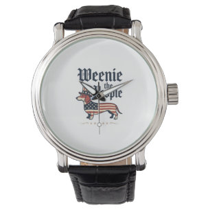 Reloj De Pulsera Camiseta patriótica de Dachshund Weenie the People