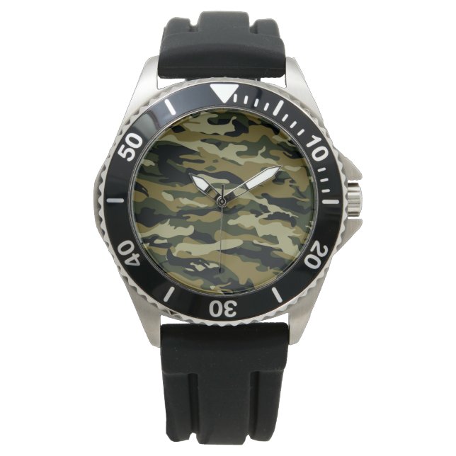 Reloj De Pulsera Camo (Anverso)