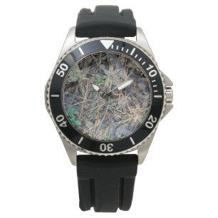 Reloj De Pulsera Camo Writing Watch, Cazando Camuflaje