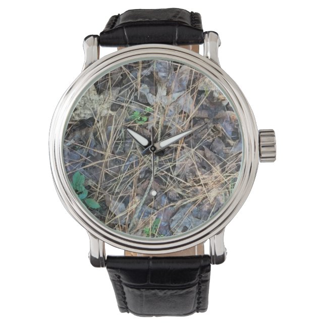 Reloj De Pulsera Camo Writing Watch, Cazando Camuflaje (Anverso)
