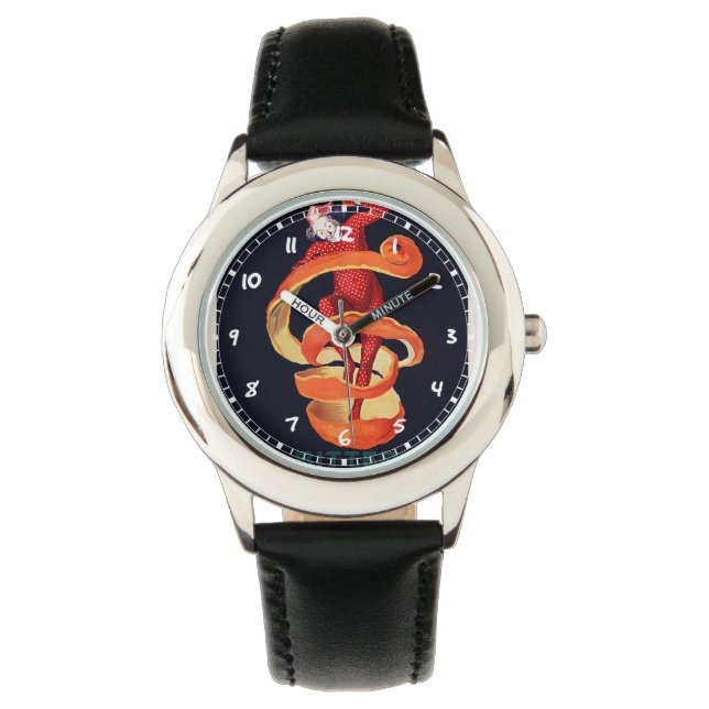 Reloj De Pulsera Campari amargo por Cappiello (Anverso)