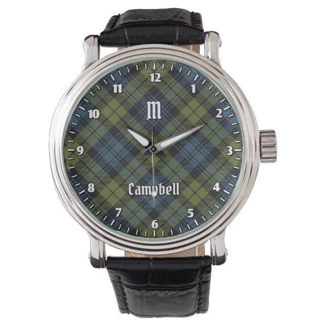 Reloj De Pulsera Campbell Tartan (Anverso)