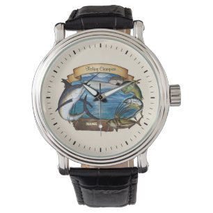 Reloj De Pulsera Campeón de pesca (personalizable)