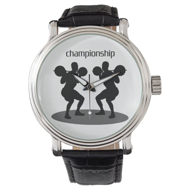 Reloj De Pulsera Campeonato, Campeones, Silueta (Anverso)