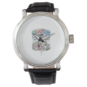 Reloj De Pulsera Camping de Unicornios con Unicornios Kawaii Sticke