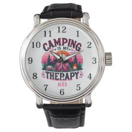 Reloj De Pulsera Camping Es Mi Terapia