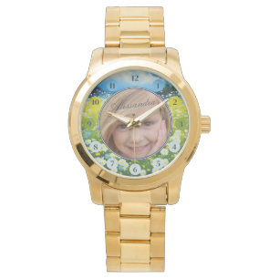 Reloj De Pulsera Campo de flores silvestres