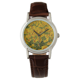 Reloj De Pulsera Campo de girasoles