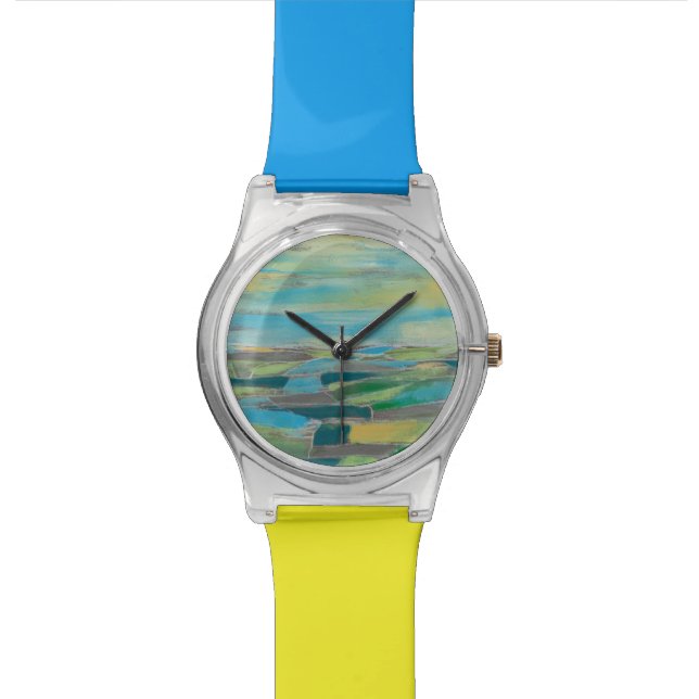 Reloj De Pulsera Campo Fragmentado I (De cerca)