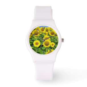 Reloj De Pulsera Campos de girasol