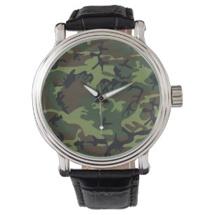Reloj De Pulsera Camuflaje