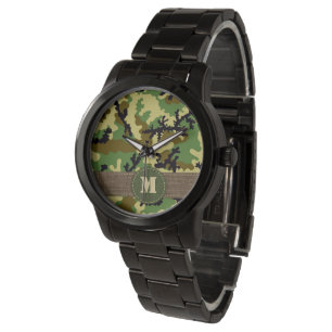 Reloj De Pulsera Camuflaje de Woodland