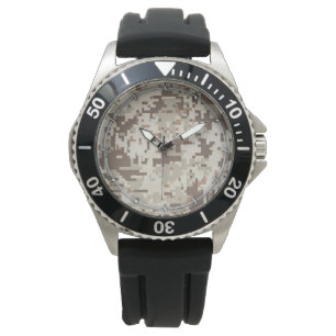 Reloj De Pulsera Camuflaje digital estilo desierto