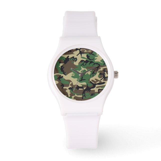 Reloj De Pulsera Camuflaje militar (Anverso)