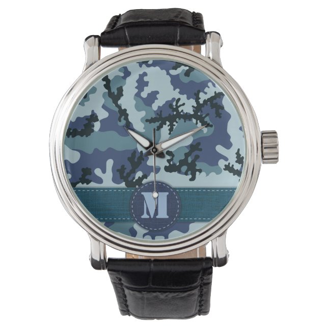 Reloj De Pulsera Camuflaje naval (Anverso)