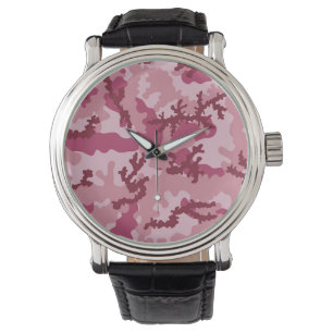 Reloj De Pulsera Camuflaje rosa