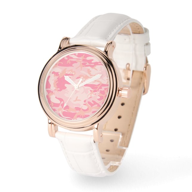 Reloj De Pulsera Camuflaje rosa, ejército, ejército (Ángulo)