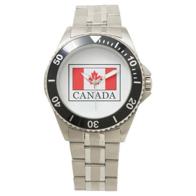 Reloj De Pulsera Canadá (Anverso)