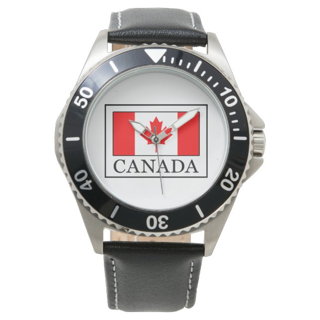 Reloj De Pulsera Canadá (Anverso)