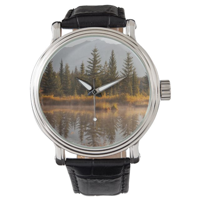 Reloj De Pulsera Canadá, Alberta, Parque Nacional Jasper (Anverso)