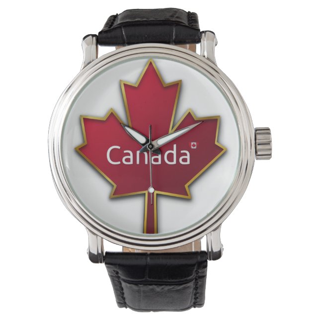 Reloj De Pulsera Canada Maple Leaf (Anverso)