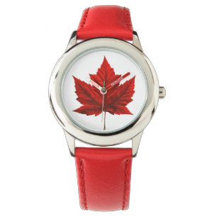 Reloj De Pulsera Canada Watch Canada Maple Leaf Souvenir Wrivenir W
