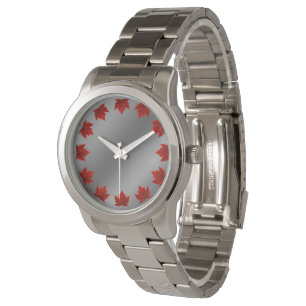 Reloj De Pulsera Canada Watch Canada Maple Leaf Souvenir Wrivenir W