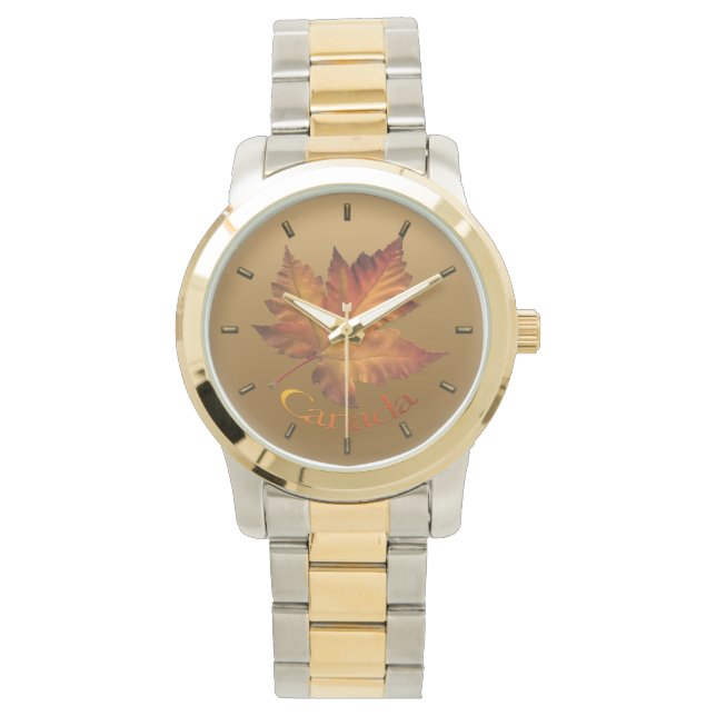 Reloj De Pulsera Canada Watch Canada Souvenir Wriches Watches & Gif (Anverso)