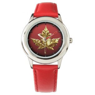 Reloj De Pulsera Canada Watch Gold Canada Souvenir Watches
