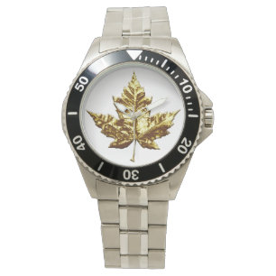 Reloj De Pulsera Canada Watch Gold Canada Souvenir Watches