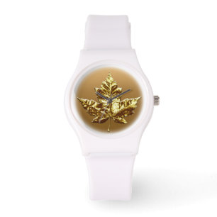 Reloj De Pulsera Canada Watch Gold Canada Souvenir Watches