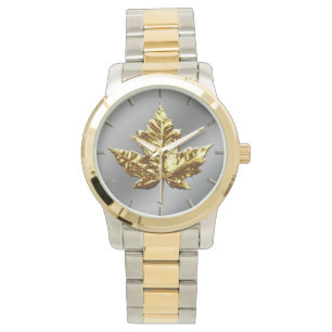Reloj De Pulsera Canada Watch Gold Canada Souvenir Watches