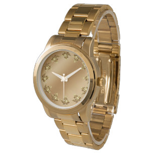 Reloj De Pulsera Canada Watch Gold Canada Souvenir Wrivenir Watch