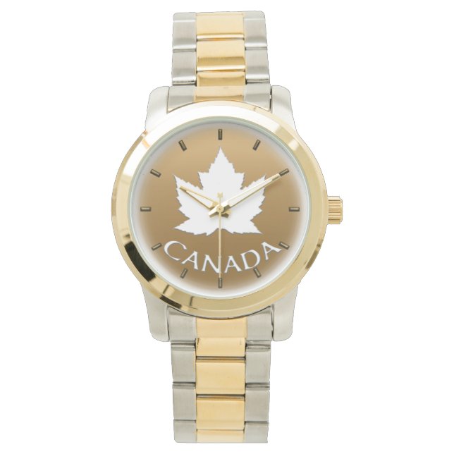 Reloj De Pulsera Canada Watch Guay Canada Souvenir Wrivenir Watch (Anverso)