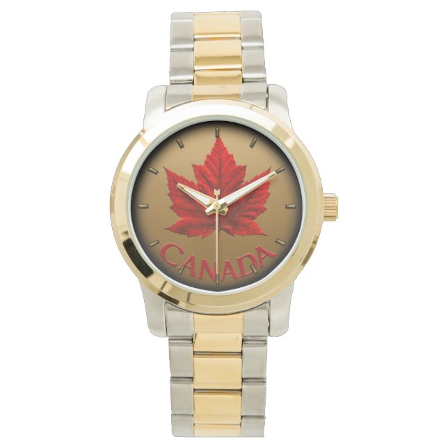 Reloj De Pulsera Canada Watch Guay Canada Souvenir Wrivenir Watch (Anverso)