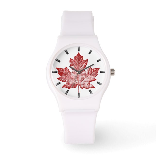 Reloj De Pulsera Canada Watch Guay Canada Souvenir Wrivenir Watch (Anverso)
