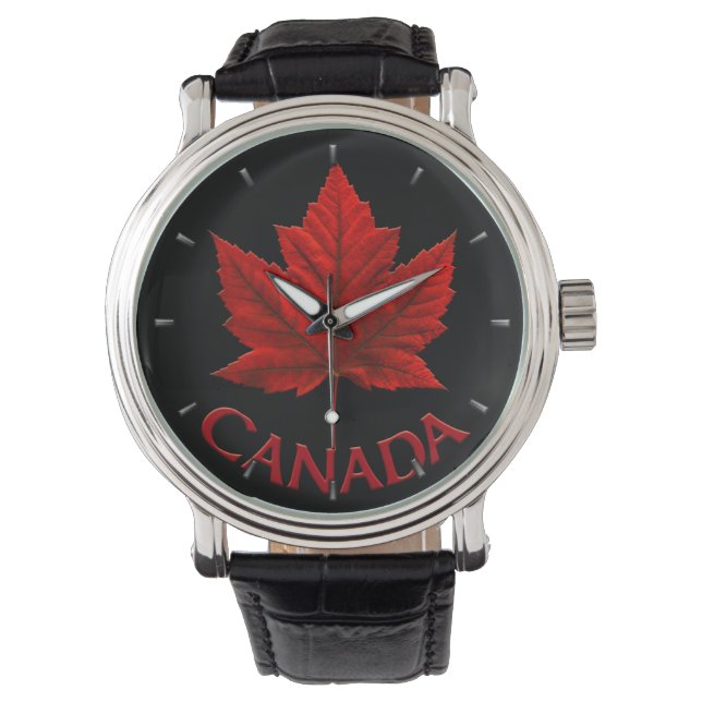 Reloj De Pulsera Canada Watch Guay Canada Souvenir Wrivenir Watch (Anverso)