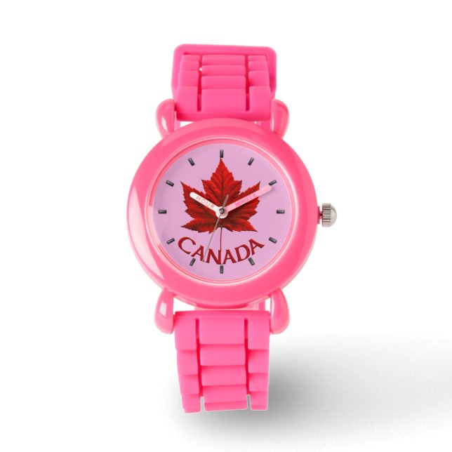 Reloj De Pulsera Canada Watch Guay Canada Souvenir Wrivenir Watch (Anverso)