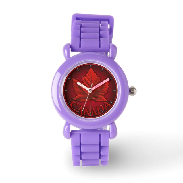 Reloj De Pulsera Canada Watch Guay Canada Souvenir Wrivenir Watch (Anverso)