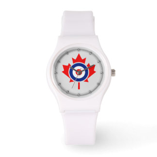 Reloj De Pulsera Canadiense Maple Leaf Roundel Mod CANADA