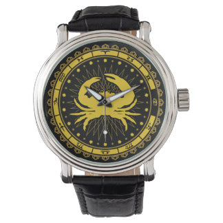 Reloj De Pulsera Cáncer - Rótulo Zodiaco - Símbolo - Horóscopo